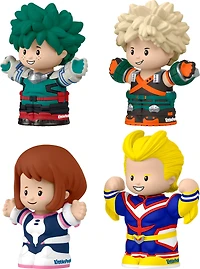 Little People Collector My Hero Academia Anime Series Special Edition Set, 4 Figures