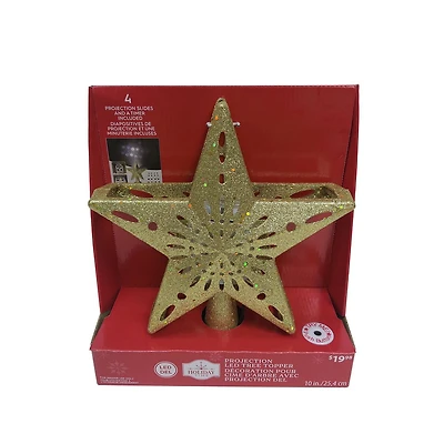 Temps de vacances SILVER STAR TREE TOPPER
