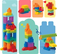 Mega Bloks Grand sac de blocs [80 pièces] Âges 1-5