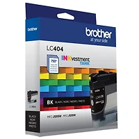 Brother Genuine LC404BKS INKvestment Tank Standard-Yield Black Ink Cartridge, Brother Genuine LC404BKS INKvestment Tank Standard-Yield Black Ink Cartridge