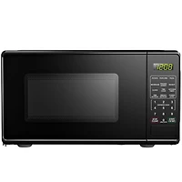 Mainstays 0.7 Cu ft Countertop Microwave Oven, 700 Watts , Black, Child Safety Lock