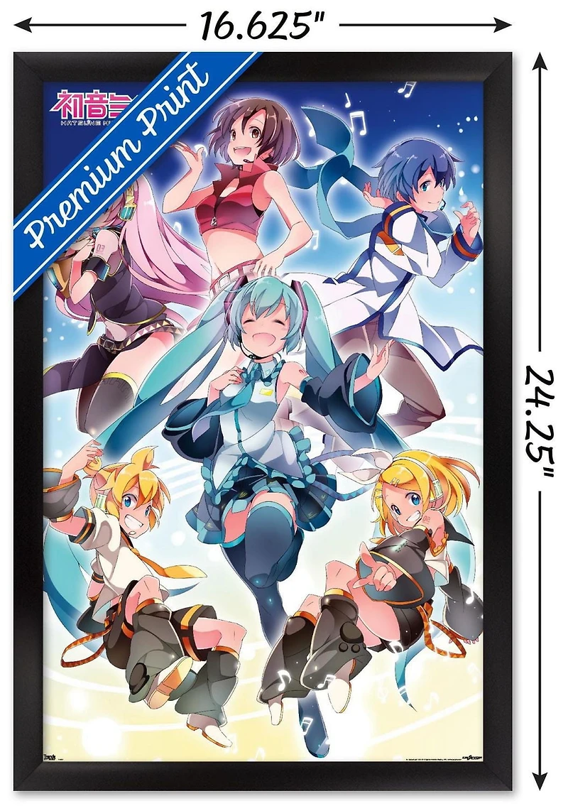 Hatsune Miku - Group Wall Poster