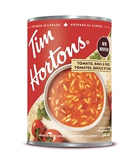 TIM HORTONS TOMATES, BASILIC ET ORZO 540 ML
