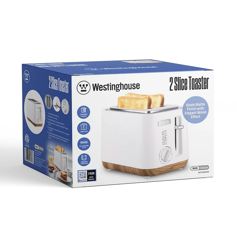 Westinghouse Grille-pain 2 tranches - Collection Nordique
