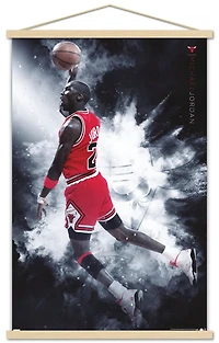 Michael Jordan - Burst Wall Poster, 22.375" x 34"