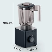 Chefman Obliterator 1380W Professional Blender w/ Auto Blend & 48oz. Tritan Blending Jar – Black, New, 48 oz. Blender