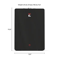 Eccotemp SmartHome Mini chauffe-eau électrique à réservoir de 4,0 gallons avec commandes vocales
