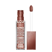 NYX PROFESSIONAL MAKEUP, Ombre à Paupières Ultimate Glow Shots, Ombres à paupières liquides, Tenue 12 hres - TWISTED TANGERINE
