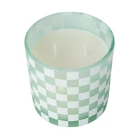 Bougie Parfumée Anko Green Check BOUGIE À CARREAUX VERT