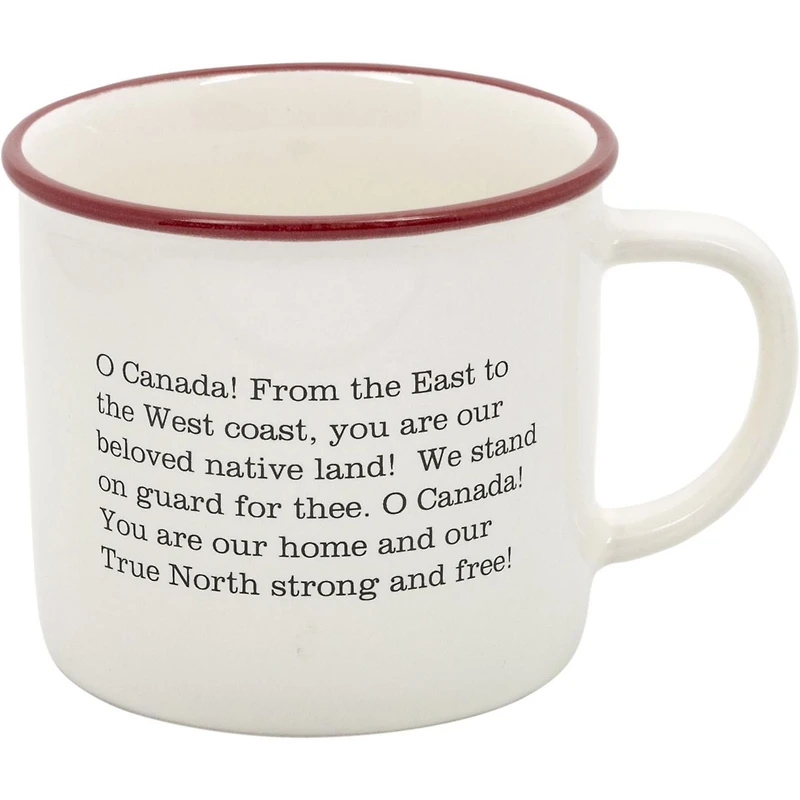 Canadiana Stoneware mug - "True North"