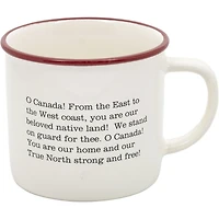 Canadiana Stoneware mug - "True North"