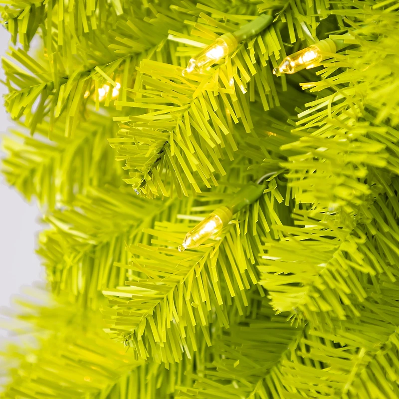Holiday Time Lawndale 6' Pre-Lit Regular Full Spruce Christmas Tree - Green