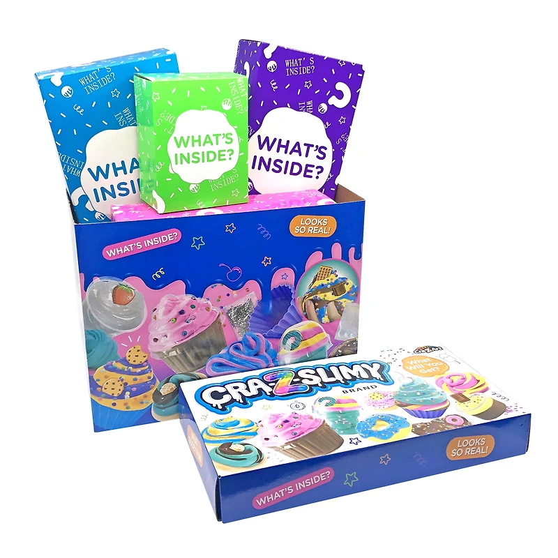 CRAZSlimy Déballage du kit de slime Sweet Treats 6+. Excellente idée cadeau pour les fêtes
