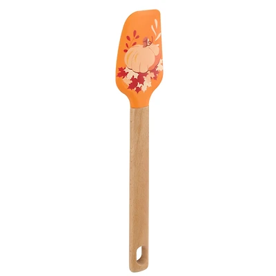 Way-to-Celebrate 12" Silicone Spatula, Orange Pumpkin, WAY-TO-CEL PL SILICONE SPATULA