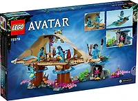LEGO Avatar: The Way of Water Metkayina Reef Home 75578, Building Toy Set with Village, Canoe, Pandora Scenes, Neytiri and Tonowari Minifigures