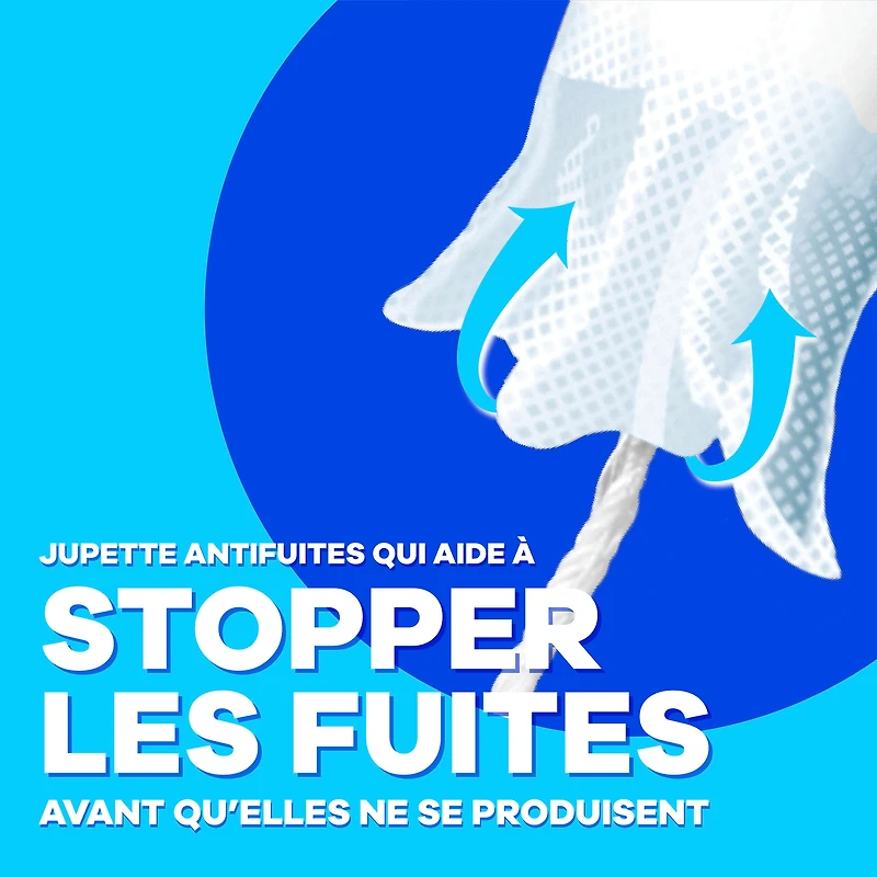 Tampax Cardboard Tampons Super Plus Absorbency, Anti-Slip Grip, LeakGuard Skirt, Unscented, 40CT