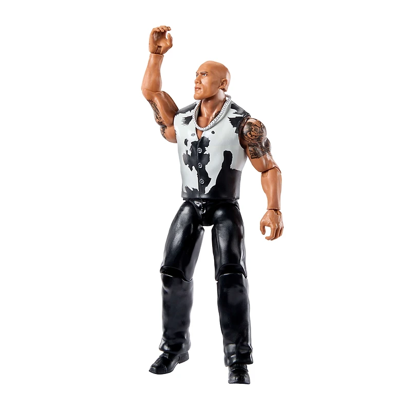 WWE-Figurine articulée The Rock-Main Event Series156 et taille 15cm
