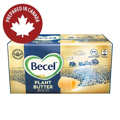 Beurre végétal sans Produits Laitiers Becel Non Salé 454 g 454g Brique