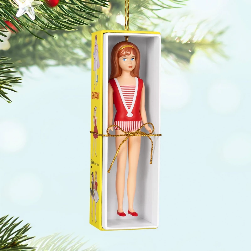 Décorations de Noël, Keepsake de Hallmark (Skipper, la petite sœur de Barbie, 60e anniversaire)