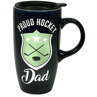 Papa de Hockey Tasse de Voyage