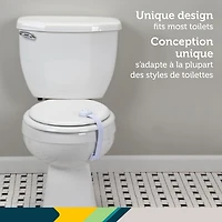 Verrou pour couvercle de toilette Outsmart™ de Safety 1st Sécurité des bébés et des enfants