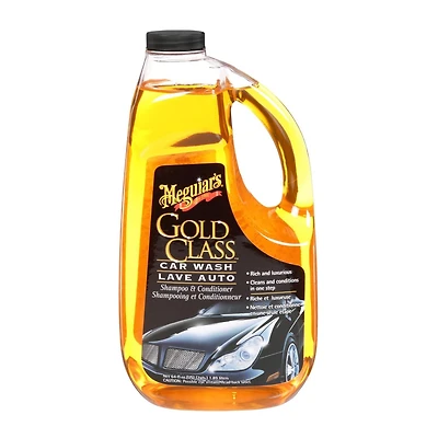 Meguiar’s® Gold Class™ Car Wash Shampoo & Conditioner, G7164C, orange, 64 fl. oz. (1.89 L)