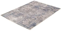 ECARPETGALLERY 4'11" x 7'11"  Contemporary Galleria Hand Loomed Area Rug for Living Room, Dining Room and Bedroom in Grey