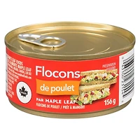 Flocons de poulet de Maple Leaf 156g