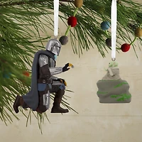 Hallmark Christmas Ornaments (Star Wars: The Mandalorian and Grogu), Set of 2
