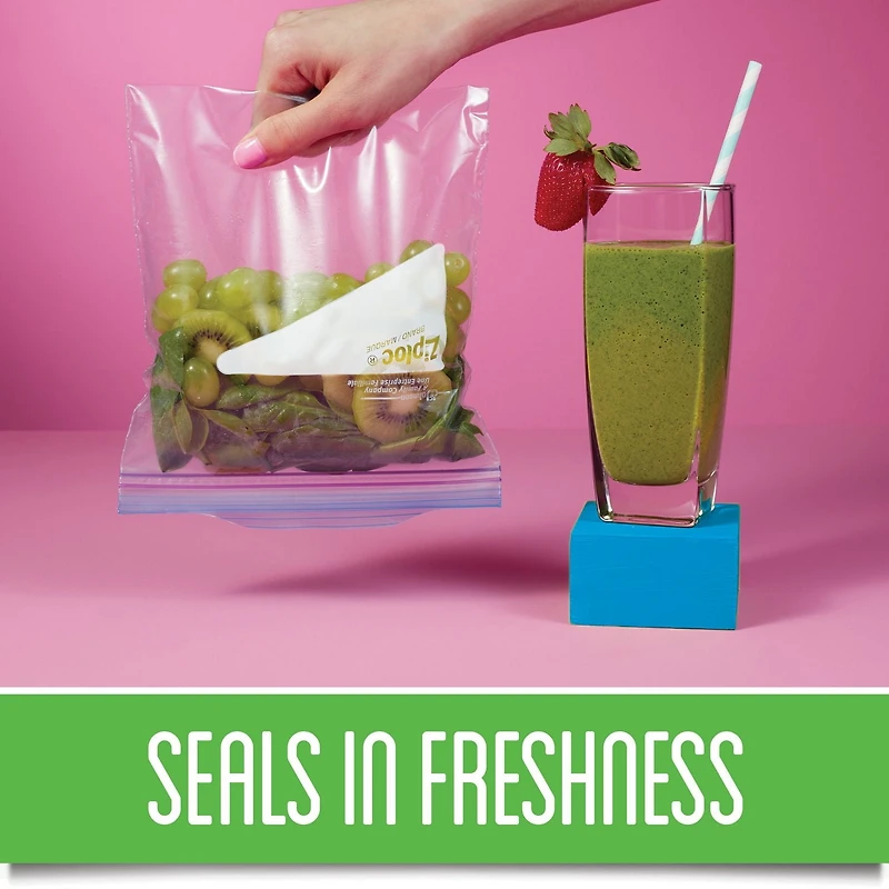 Sacs de congélation moyens de ZiplocMD 3 x 34