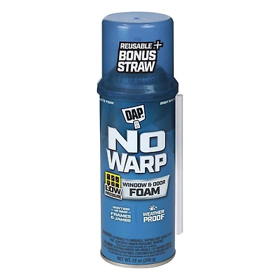 Scellant DAP pour Fenêtres et Portes No Warp, 340g Blanc