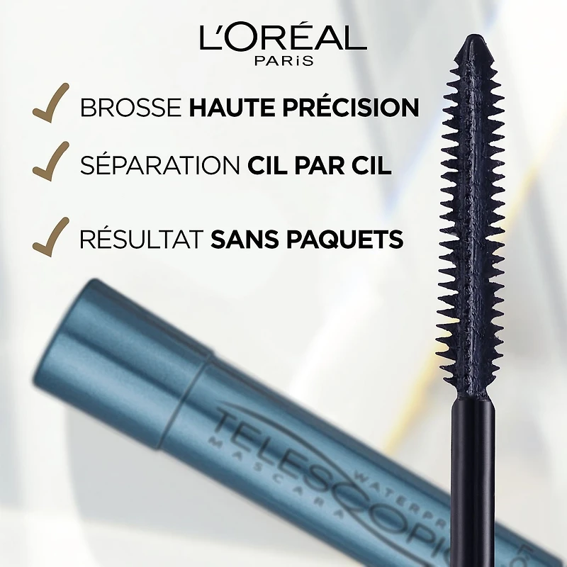 L'Oréal Paris Telescopic Original Lengthening Mascara, Up to 60% longer lashes