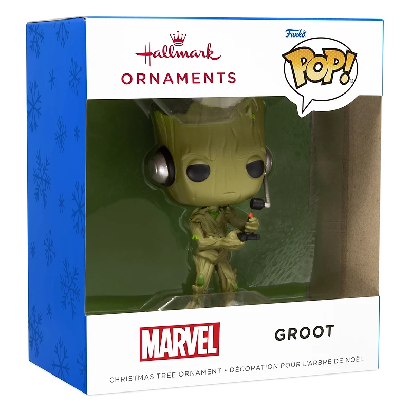 Hallmark Marvel Gaming Groot Funko POP! Christmas Ornament, Pop Culture Gifts