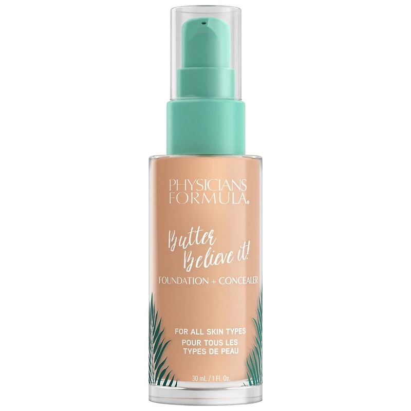 MURUMURU BUTTER FOUNDATION + CONCEALER - MEDIUM, foundation and concealer in one