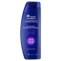 Head & Shoulders Défense Clinique contre les Pellicules + Shampooing Avancé de Contrôle du Sébum 400 ml