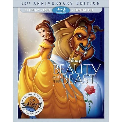 Beauty And The Beast (25th Anniversary Edition) (Blu-ray + DVD + Digital HD)