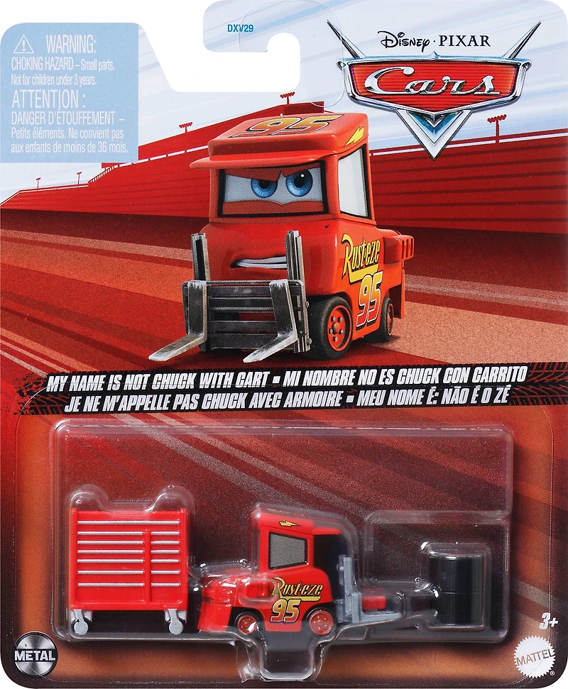 CARS-Not-Chuck-with-Cart-To-Die-Cast-Vehicle