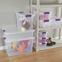 Sterilite 62 Liter ClearView™ Latch Box