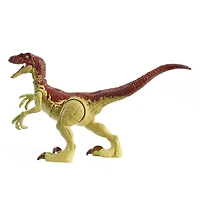 Figurine articulée Vélociraptor Attaque Féroce, inspirée de la série « Jurassic World: la Colo du Crétacé »