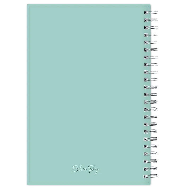 2024 Weekly Monthly Planner, 5x8, Blue Sky, Wellesley