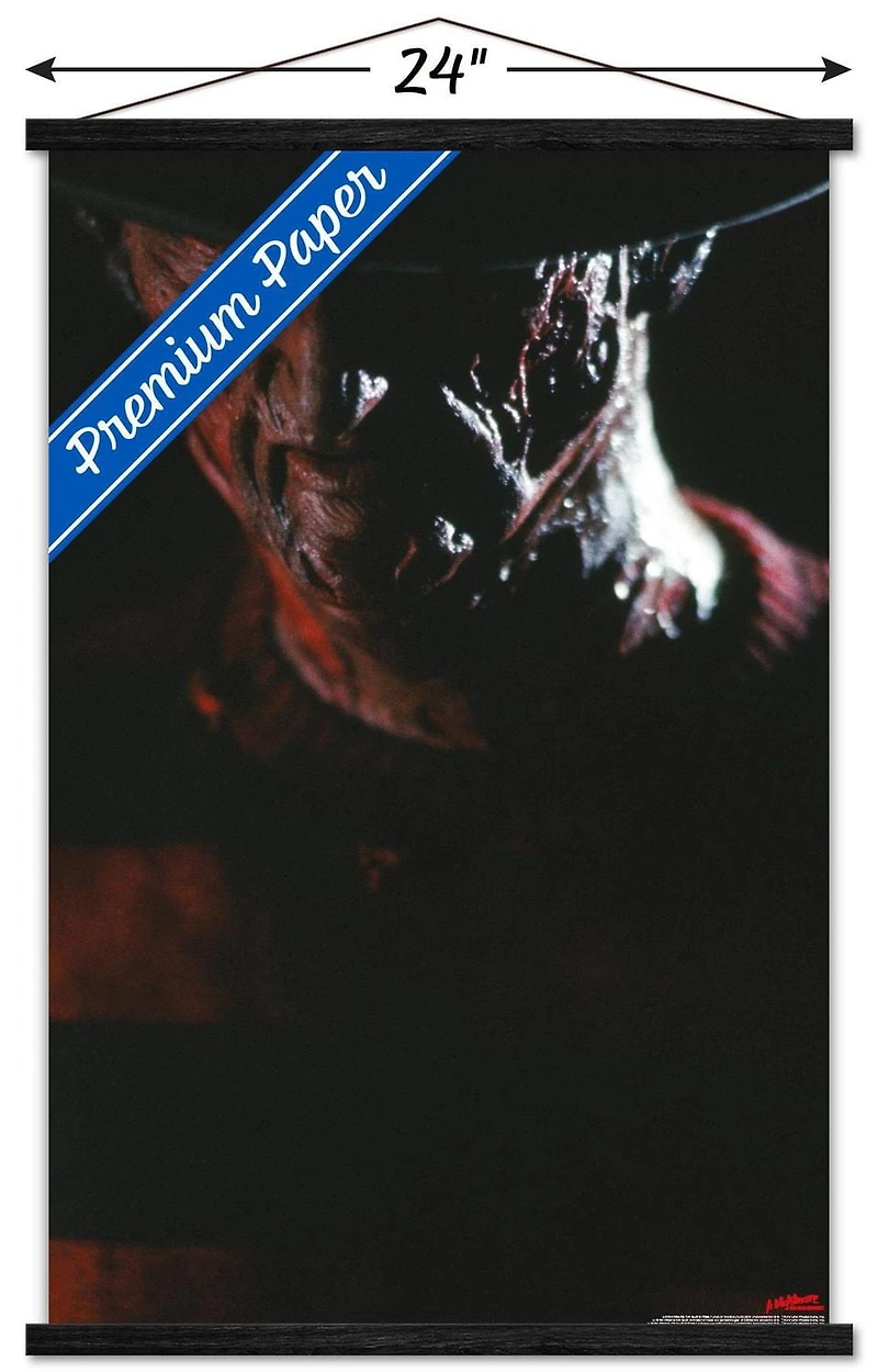 A Nightmare on Elm Street - Freddy Portrait Wall Poster with Magnetic Frame