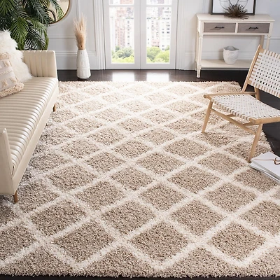 Safavieh Dallas Jerrie Tapis Géométrique Shag