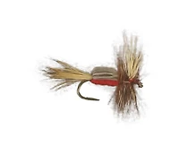 Superfly FLY1092-12P Dry Fly Humpy Red #12, These flies are generally loved by freshwater fish