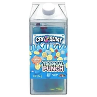 Cra-Z-Art, Cra-Z-Slimy Milk Cartons Slime, Tropical Punch Scented Sensory Slime for Kids
