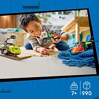LEGO City Avion, camion d’assistance et aéroglisseur à combiner 60505