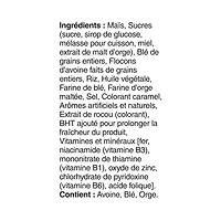 Céréales rôties au miel Post Honey Grappes d'avoine Miel Grappes d'avoine 340g