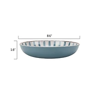Better Homes & Gardends Bamboo Melamine Dinner Bowl Assorted Colour, 1pc