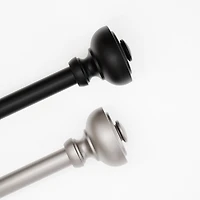 Tringle à rideaux réglable Mainstays noire Cameron urn de 1,9 cm, (76 cm à 213 cm)