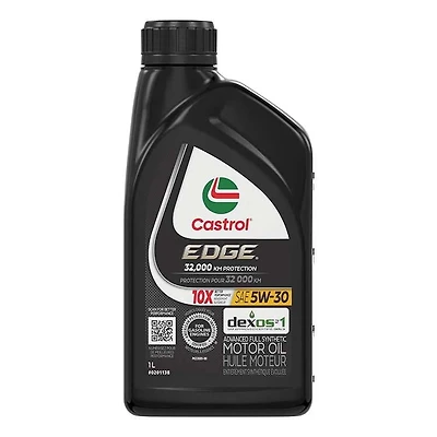 Huile à moteur entièrement synthétique Castrol EDGE 5W30 - 1 l Huile à moteur synthétique de qualité supérieure