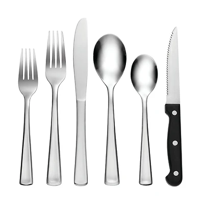 Cambridge Anita Mirror 48 Piece Flatware Set, 48 Piece Set